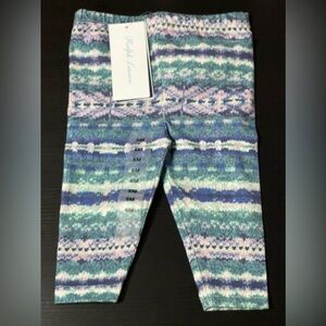 Polo Ralph Lauren Multi Colored leggings Girls Size: 6 Months